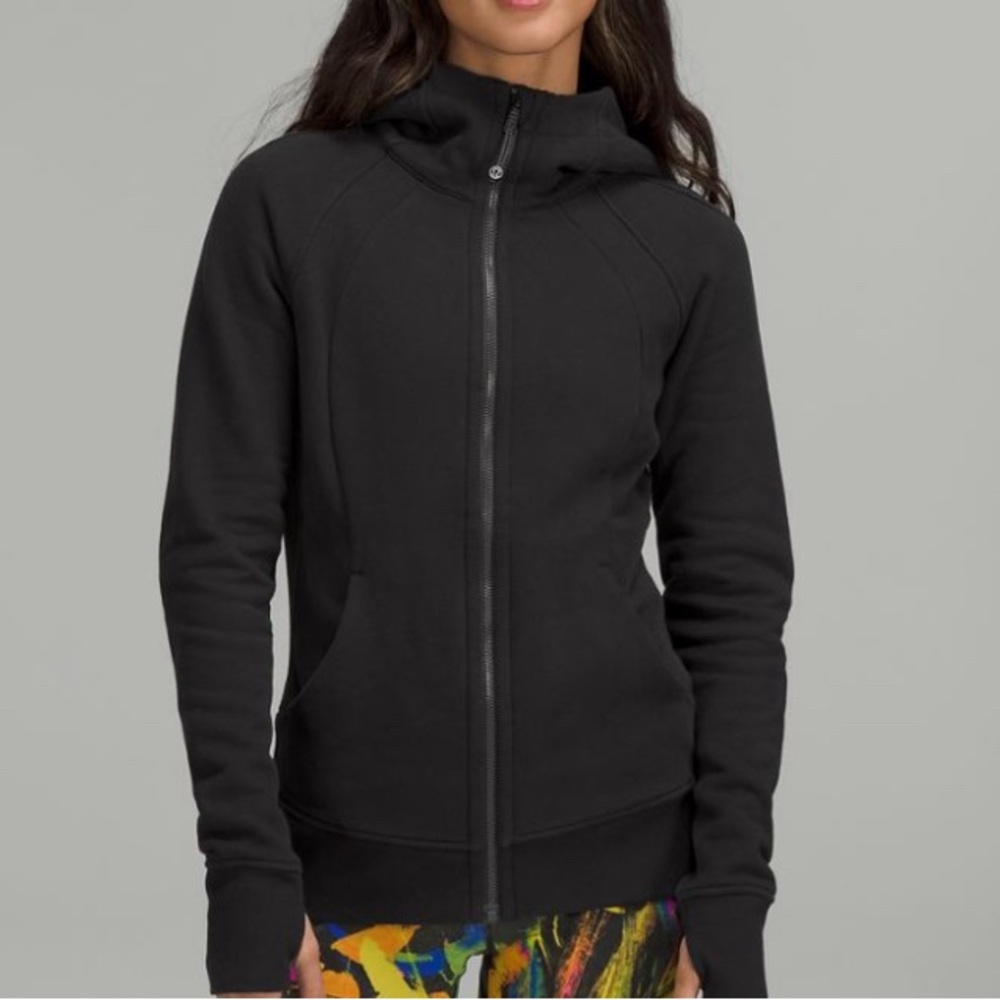 Lululemon Black Full-Zip Hoodie Size 8 NWT